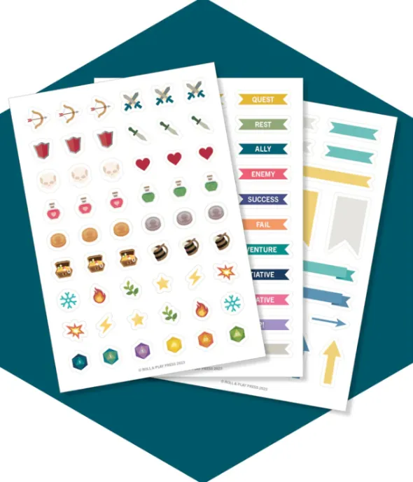 Roll & Play - RPG Sticker Pack