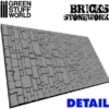 Rouleau texturé - Mur de Briques