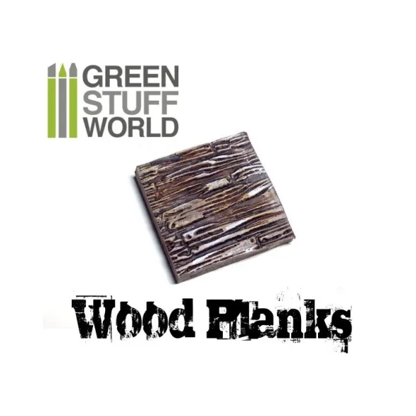 Rouleau texturé - Planches de Bois