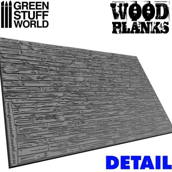 Rouleau texturé - Planches de Bois