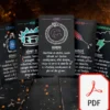 RPG Battlemaker - Deck de 60 Cartes - Version PDF