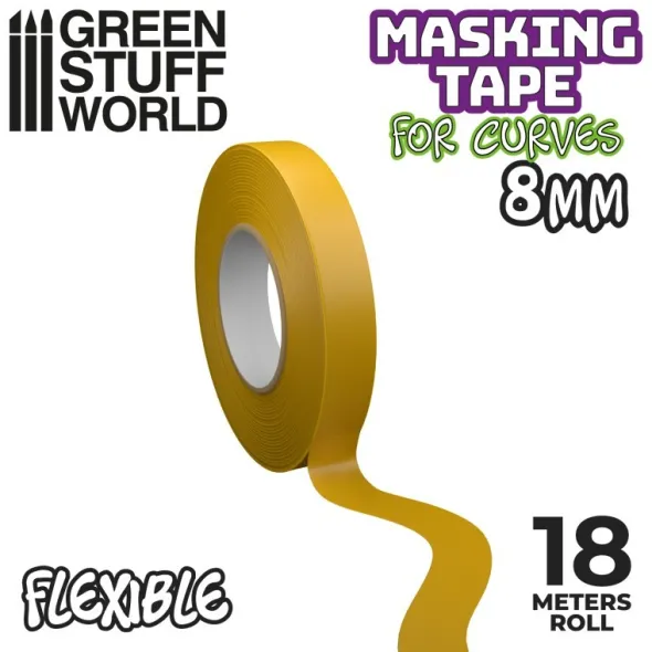 Ruban de Masquage Flexible - 8mm