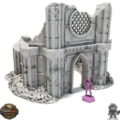 Ruined Chapel - Wargame Scenery