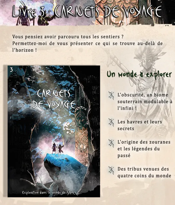 Sapiens - Carnets de voyage