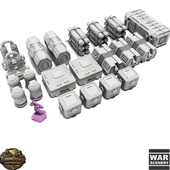 Scifi Cargo - Scenery Terrain