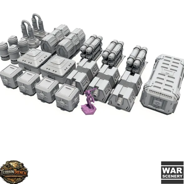 Scifi Cargo - Scenery Terrain
