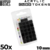 Set de 50 Cubes Transparents 10mm