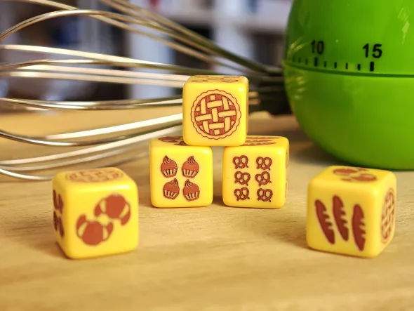 Set de 4 D6 – Boulangerie