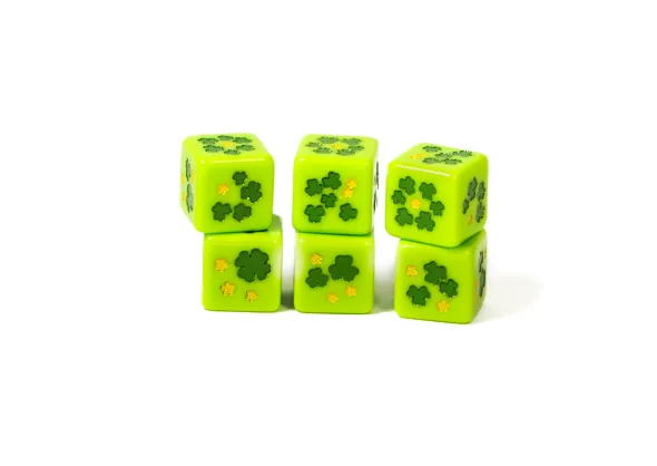 Set de 4 D6 - Clover
