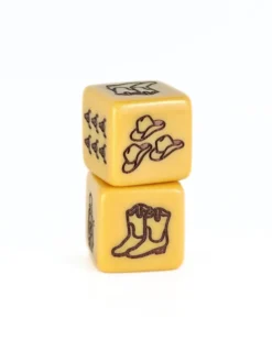 Set de 4 D6 - Cowboy