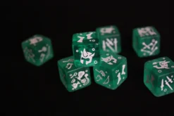 Set de 4 D6 – Cube Gélatineux
