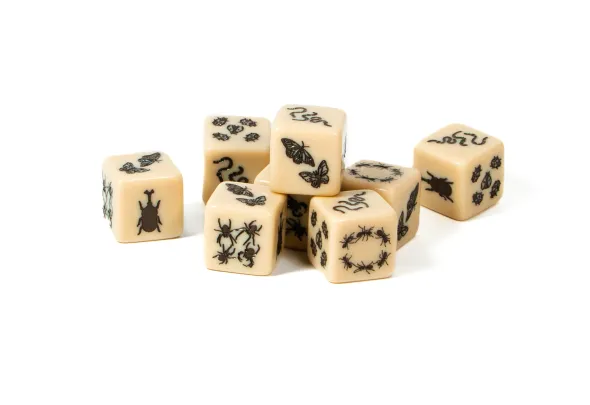 Set de 4 D6 - Insecte