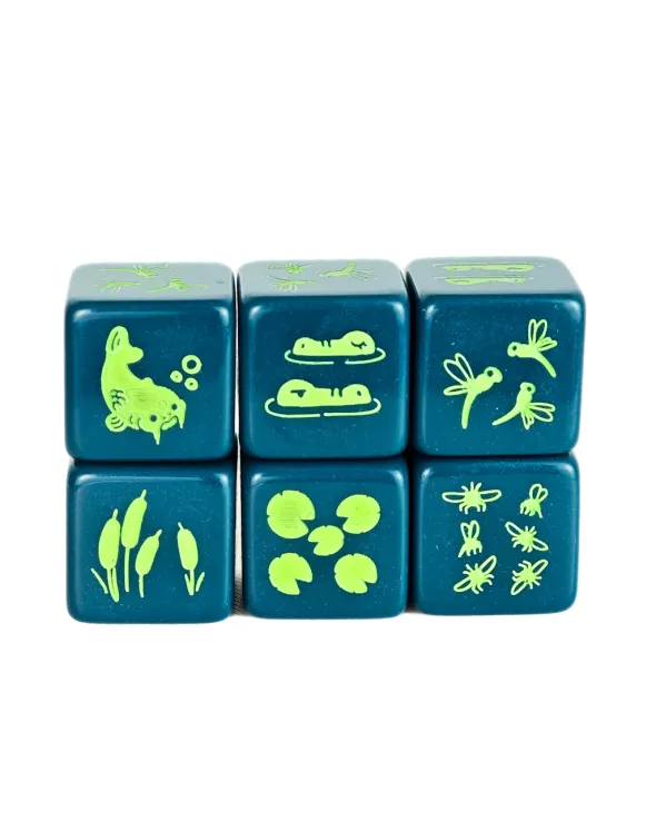 Set de 4 D6 – Marais