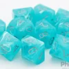 Set de 10 Dés 10 Faces Chessex : Cirrus
