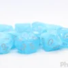 Set de 10 Dés 10 Faces Chessex Luminary
