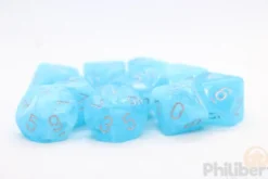 Set de 10 Dés 10 Faces Chessex Luminary