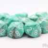Set de 10 Dés 10 Faces Chessex : Marble