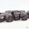 Set de 10 Dés 10 Faces Chessex Velvet