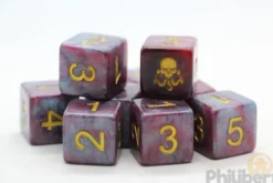 Set de 9 Dés 6 Faces Elder Dice: The Seal of Yog-Sothoth