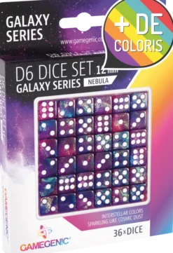 Set de 36 Dés à 6 faces - Galaxy Series