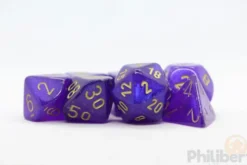 Set de 7 Dés JDR Chessex : Borealis
