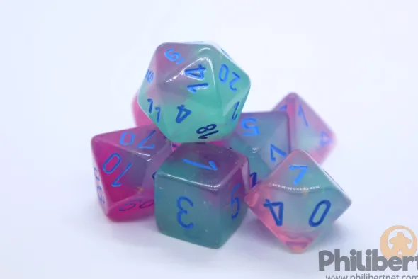 Set de 7 Dés JDR Chessex Gemini