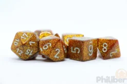 Set de 7 Dés JDR Chessex : Glitter