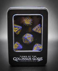 Set de Dés JDR 5e - "Colossus Gods"