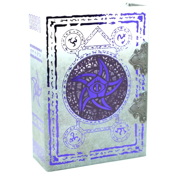 Set de 10 Dés JDR Elder Dice: Astral Elder Sign: Silver Key