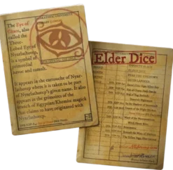 Set de 10 Dés JDR Elder Dice: Eye of Chaos: Dark Omens