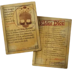 Set de 10 Dés JDR Elder Dice: Mark of the Necronomicon: Witch House Rites