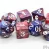Set de 9 Dés JDR Elder Dice: Mark of the Necronomicon (Bone White on Blood)