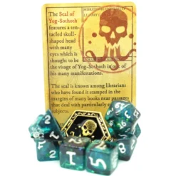 Set de 10 Dés JDR Elder Dice: Seal of Yog-Sothoth: Dunwich Nightmare