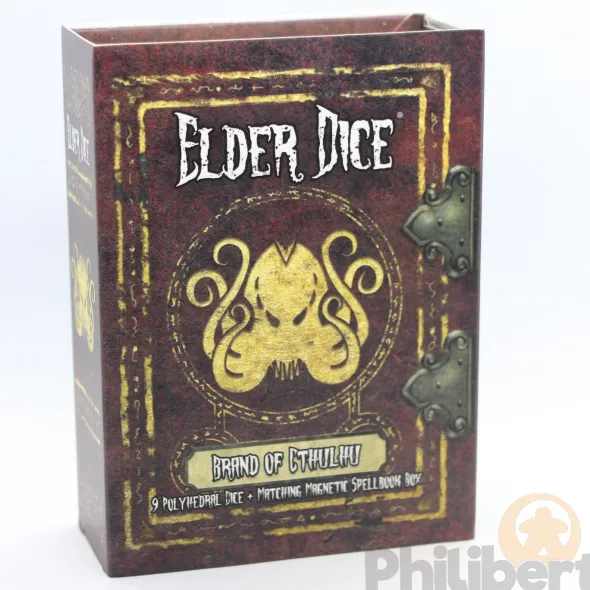 Set de 9 Dés JDR Elder Dice: The Brand of Cthulhu Dice (Red)