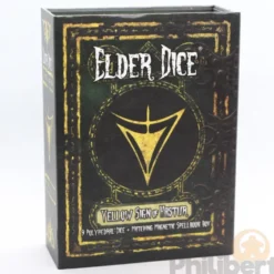 Set de 9 Dés JDR Elder Dice: The Yellow Sign (Purple & Green )