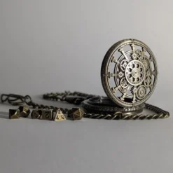 Set de 7 Dés JDR en Gousset Répliquant : Steam Punk