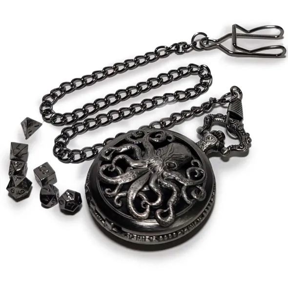 Set de 7 Dés JDR en Gousset Répliquant : Cthulhu