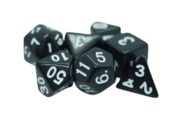 Set de 7 Dés JDR - Opaque