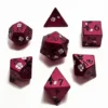 Set de 7 Dés JDR Répliquant - Blossom Fushia