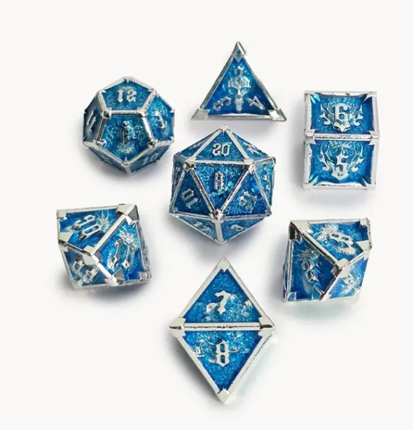 Set de 7 Dés JDR Répliquant : Drazurgonne