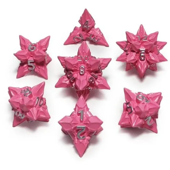 Set de 7 Dés JDR Répliquant : Pralines