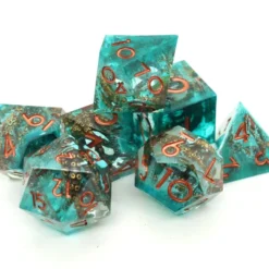 Set de 7 Dés JDR Répliquant Tentacules
