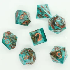 Set de 7 Dés JDR Répliquant Tentacules