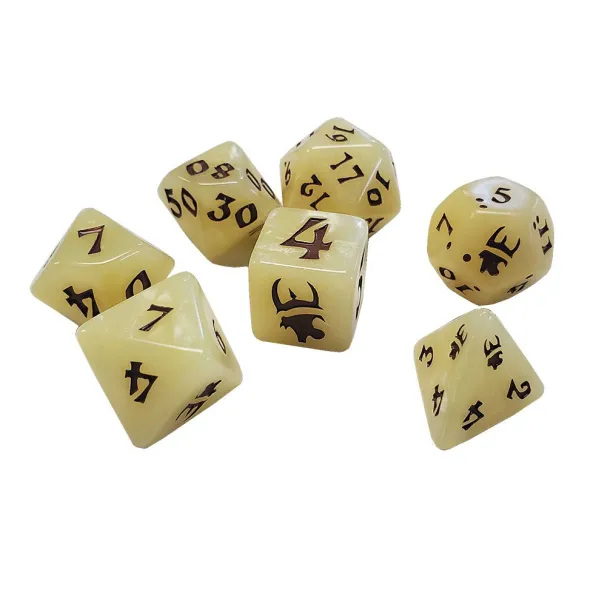 Set de Dés Munchkin - Brun/Marron