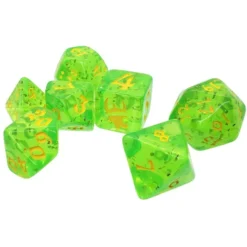 Set de Dés Munchkin - Vert/Jaune
