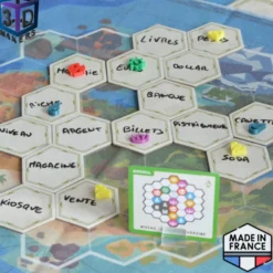 Set de jetons améliorés compatible L’Île des Mots Dits