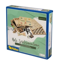 Set de Jeux de Société en Bois