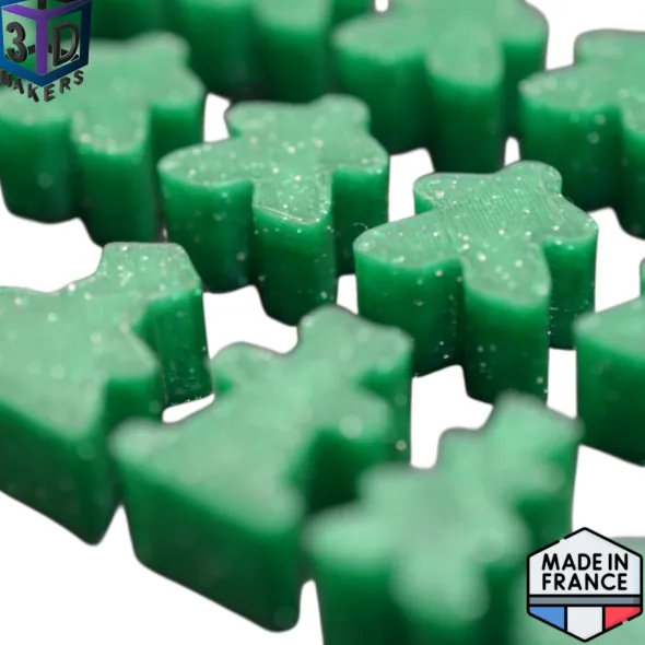 Set de 19 Meeples Joueur style Carcassonne