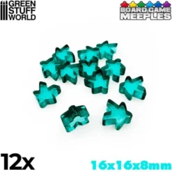 Set de 12 Meeples Transparents
