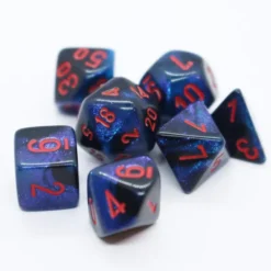 Set de 7 Mini Dés JDR Chessex : Gemini